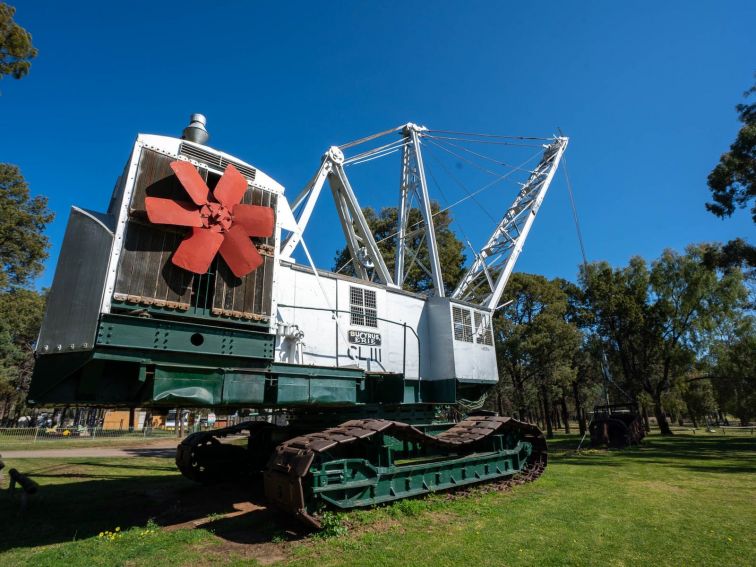 Bucyrus-Erie Dragline Excavator | NSW Government