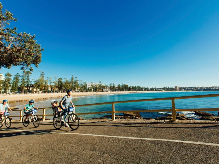 Bike Riding in Manly