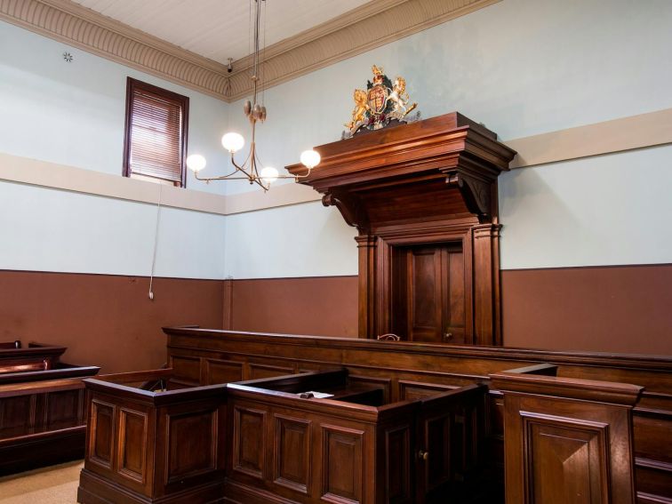 Historic courtroom