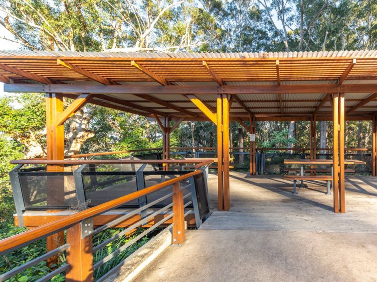 Accessible picnic shelter