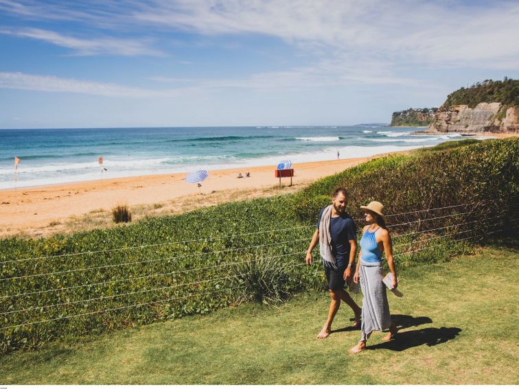 Exploring the beaches on the Northern Beaches