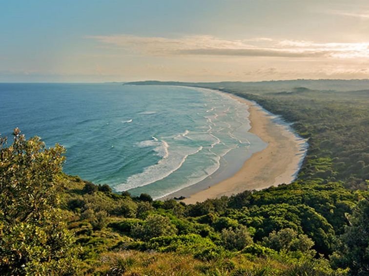 Tallow Beach, Arakwal National Park. Photo: John Spencer/NSW Government