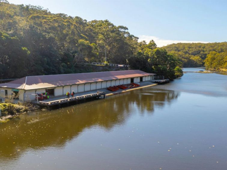 Audley Boatshed Royal National Park. Photo: Andrew Elliot &copy; DPE