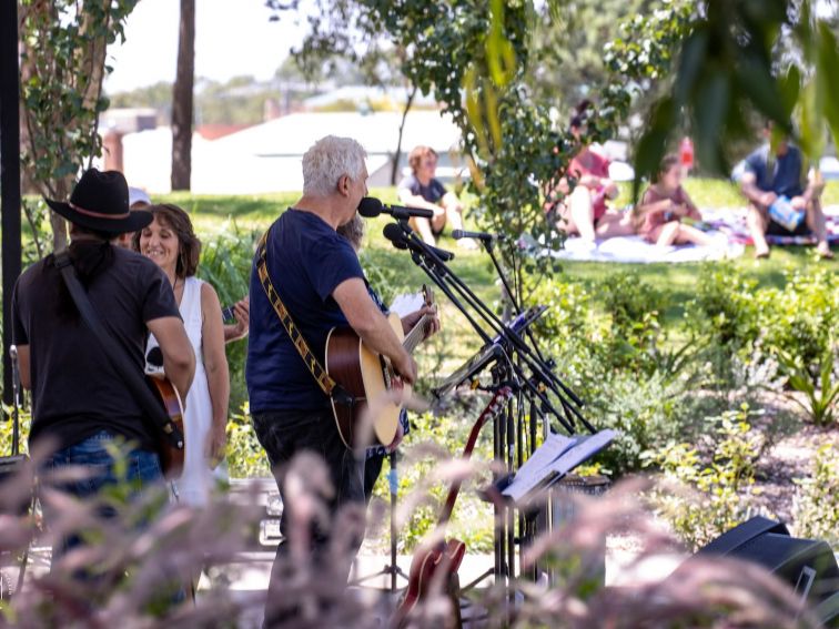 Stuart McWilliam Community Stage - Burley Griffin Community Gardens