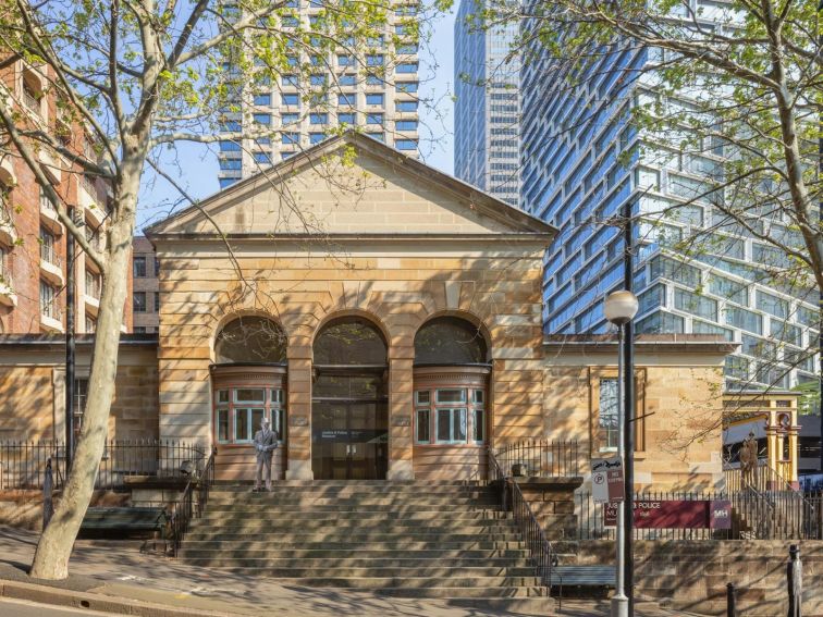 Exterior of historic court house