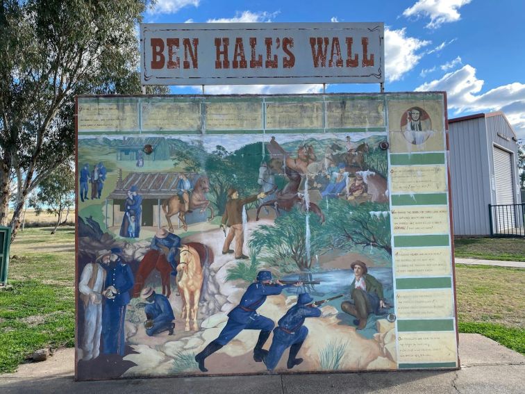 Ben Halls Wall portrait