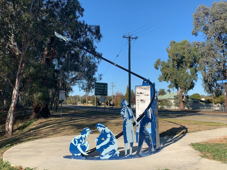 Trailhead sculpture