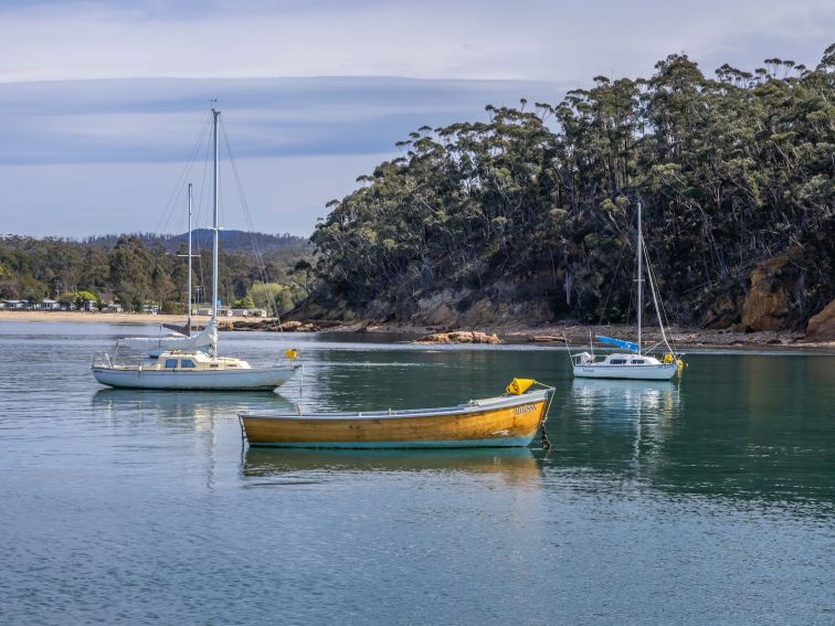 Quarantine Bay and Boat Ramp, Eden, Fishing ramp, swimming,  NSW south coast, Sapphire Coast