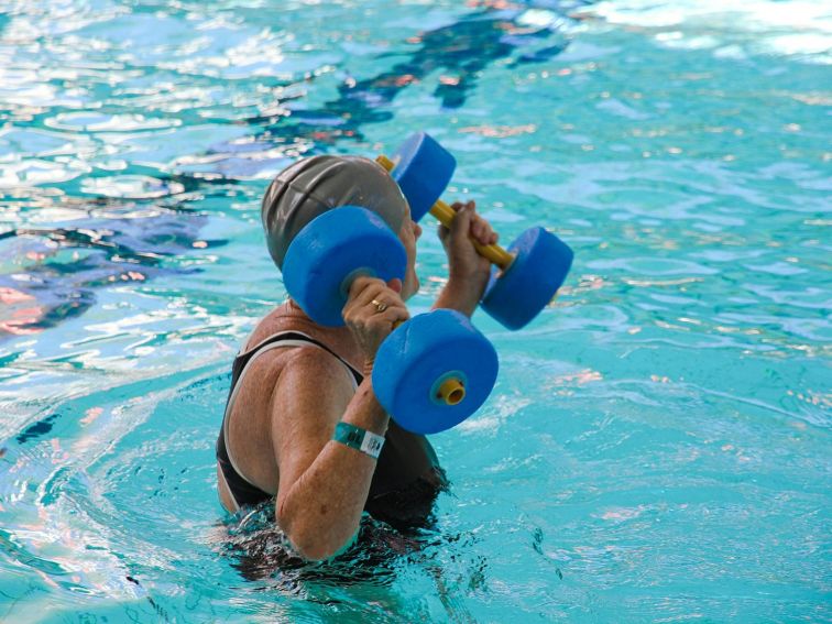 Aqua fitness classes