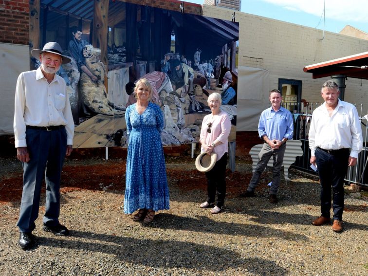 Alan New, Tracy Hancock, Robyn Sharman, Adrian Butler, Pat Bourke