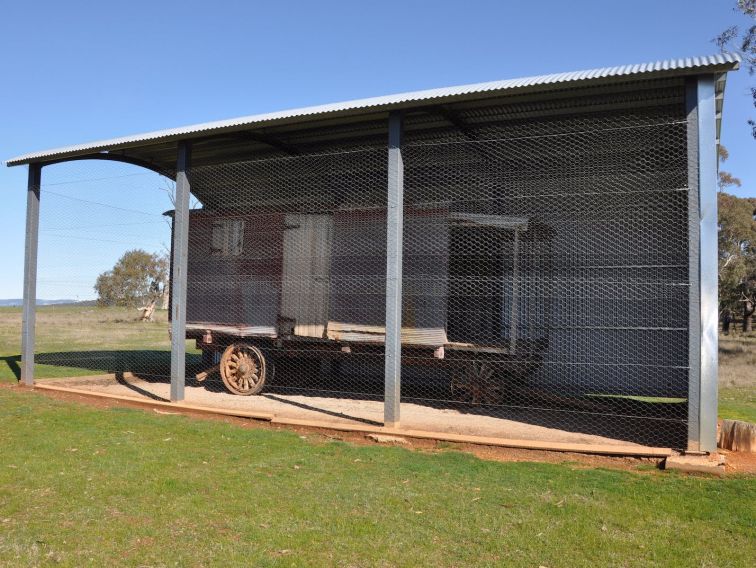 Glenroy Heritage Reserve machinery display