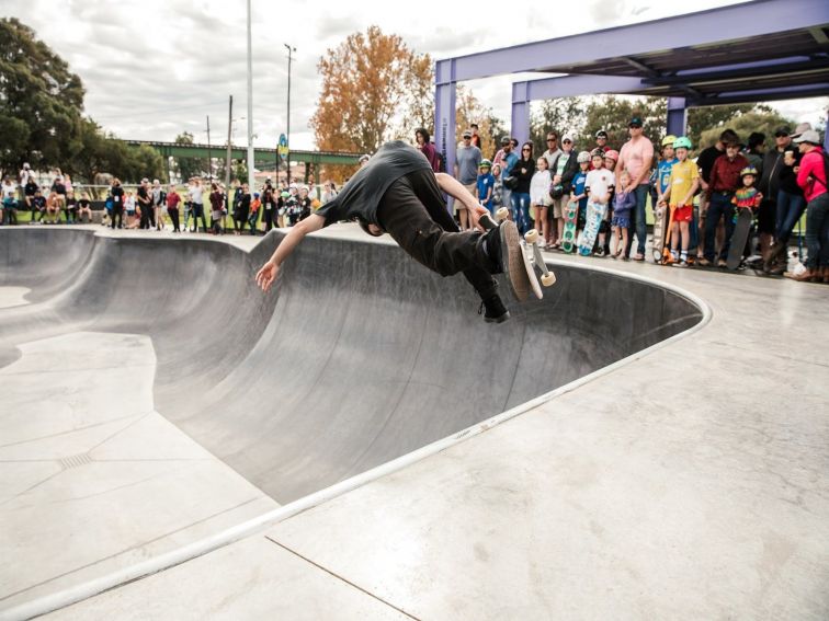 Image of Tamworth Regional Skate Park Opening Day