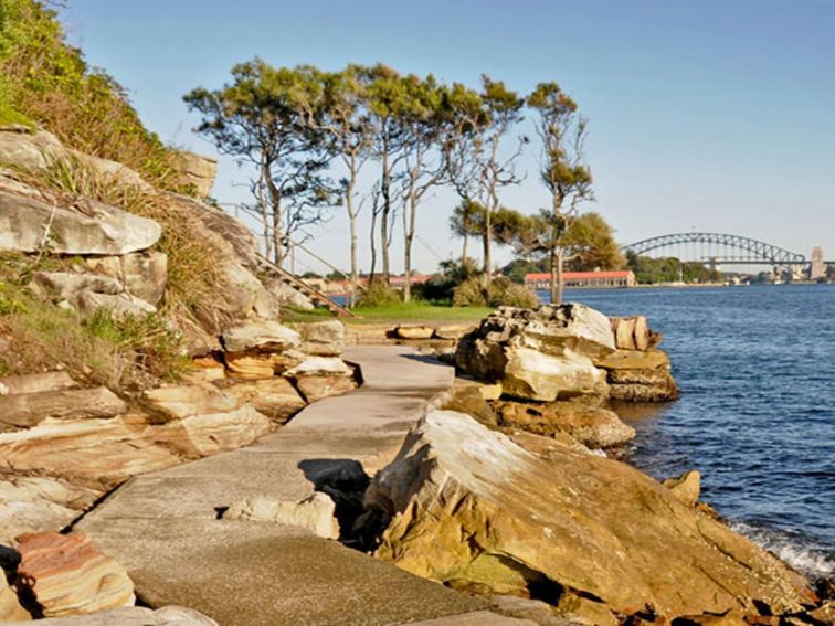 View across the harbour from Clark Island. Photo: Kevin McGrath &copy; DPIE