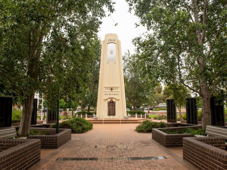 Cenotaph in Griffith Memorial Park