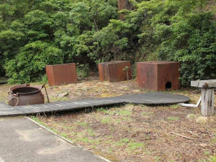 Historic remnants, Davidson Whaling Station Historic Site. Photo: John Yurasek &copy; OEH