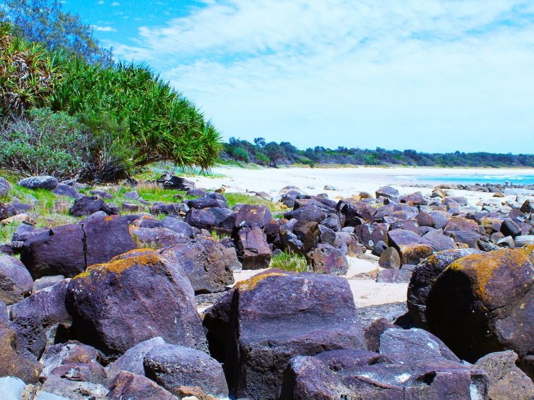 North aspect. Iluka’s Bluff Beach