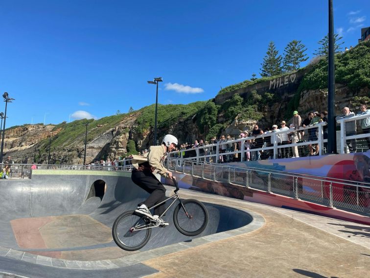 South Newcastle Beach Skate Park