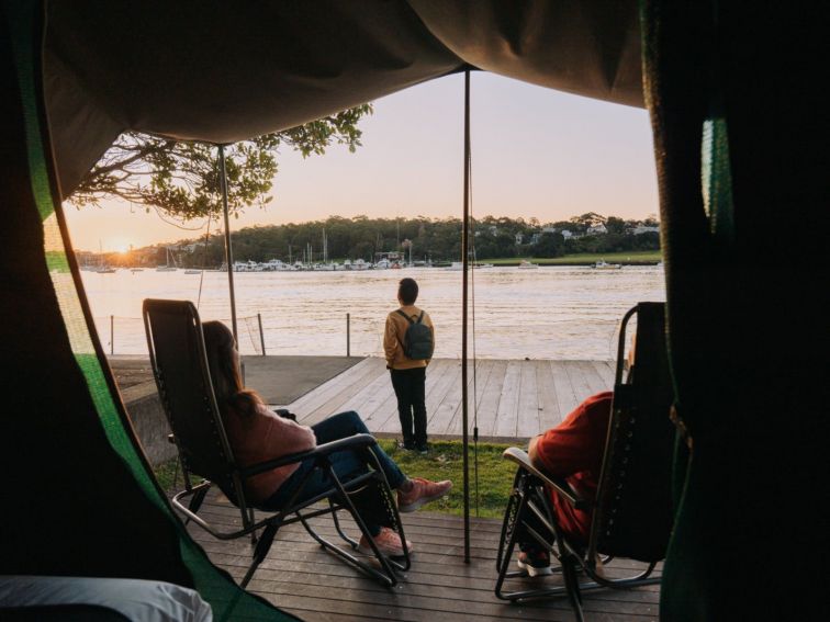 Waterfront campground-Cockatoo Island-Camping