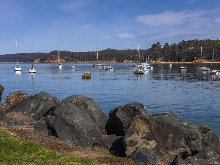 Quarantine Bay and Boat Ramp, Eden, Fishing ramp, swimming,  NSW south coast, Sapphire Coast