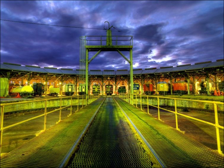 Roundhouse Museum Turntable