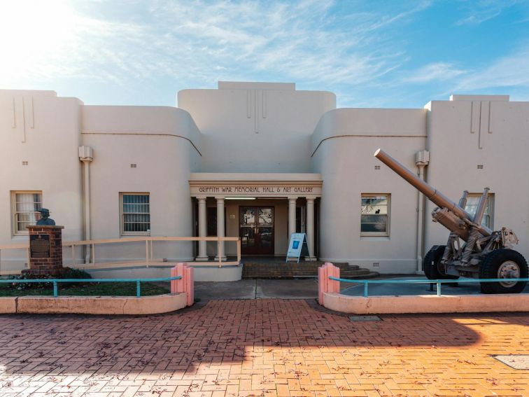 War memorial entrance