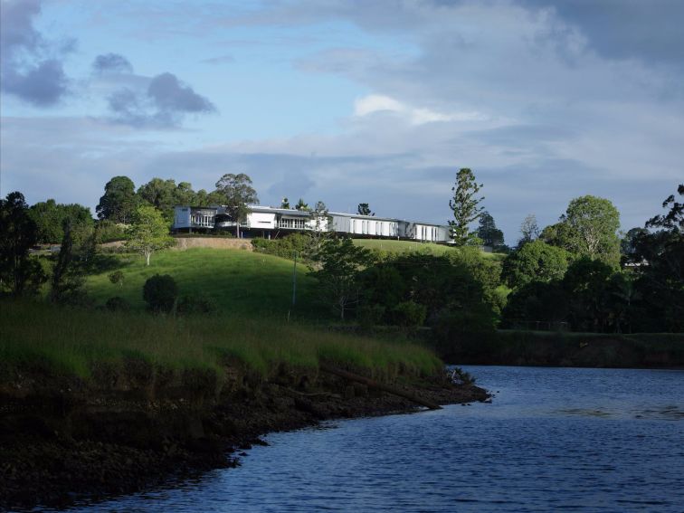 Tweed Regional Gallery offers panoramic views of the Tweed River.