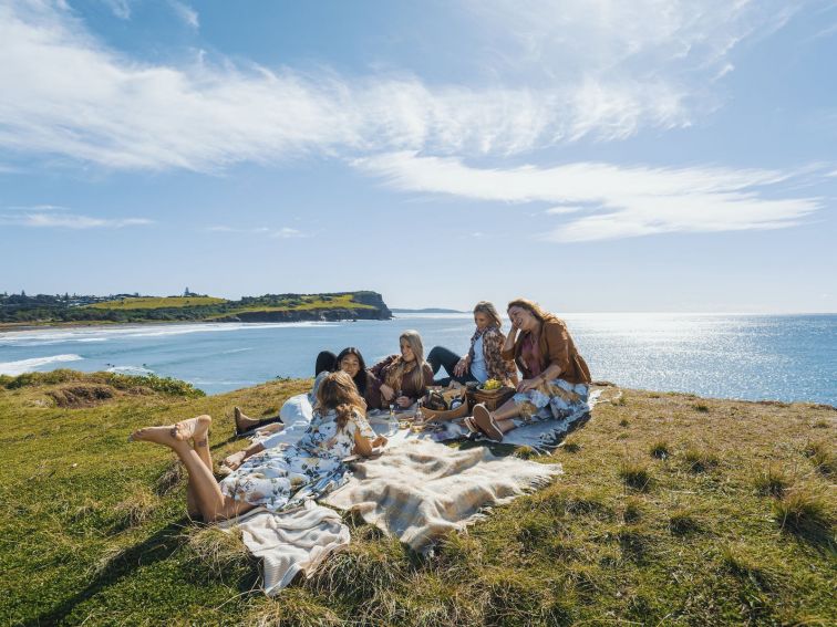 picnic at Boulder Beach Headland