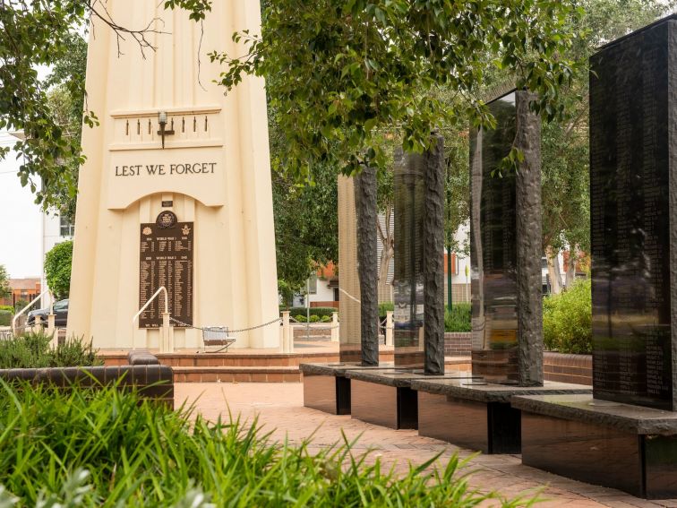 Cenotaph in Griffith Memorial Park