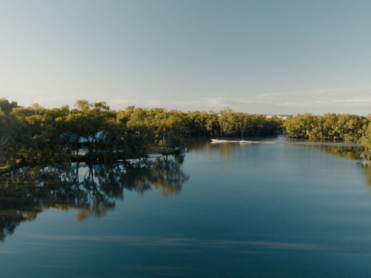 Picturesque view of Urana Aquatic Centre