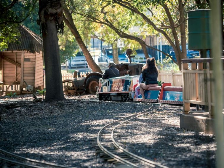 Miniature Train at Heritage Park