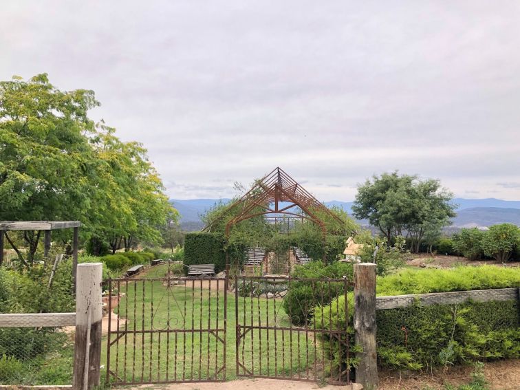 Church vineyard entry gates