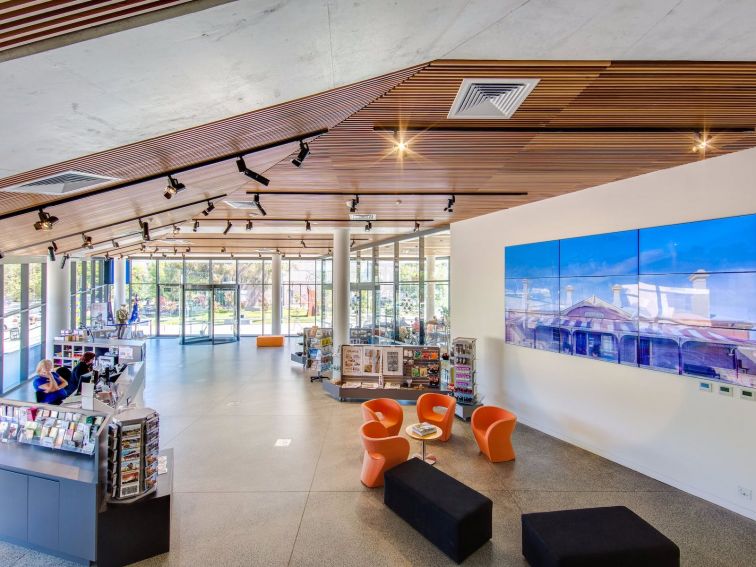 Orange Visitor Centre Interior