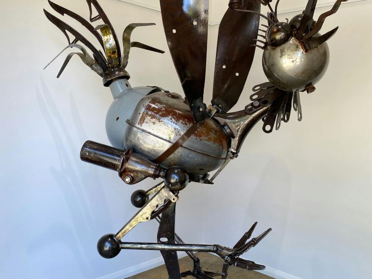 Metal sculpture