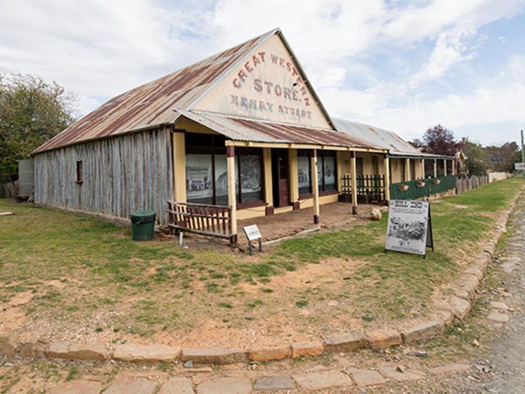 Great Western Store, Hill End Historic Site. Photo: John Spencer.