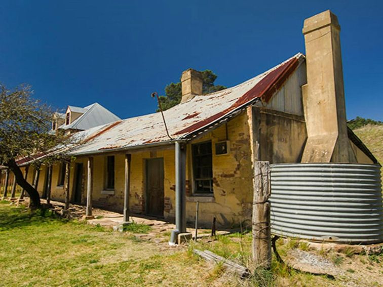 Sandstone building, Hartley Historic Site. Photo: John Spencer &copy; DPIE