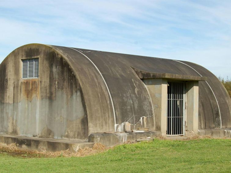 WWII Radar Station, Hunter Wetlands National Park. Photo: Susan Davis/OEH