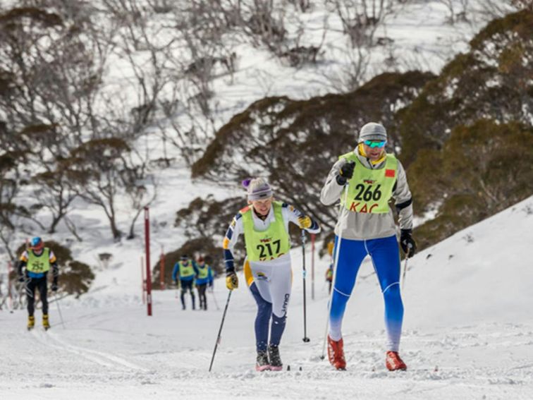 Perisher Range cross-country ski trails, Kosciuszko National Park. Photo: John Spencer