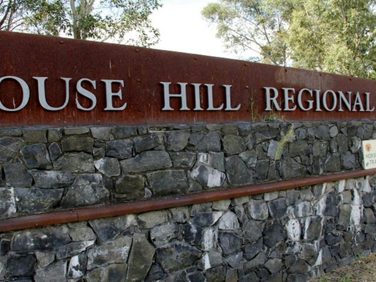 Rouse Hill Regional Park NPWS interpretive sign. Photo: John Yurasek/OEH