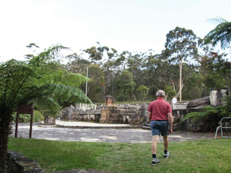 Sphinx Memorial, Ku-ring-gai Chase National Park. Photo: Andy Richards/NSW Government