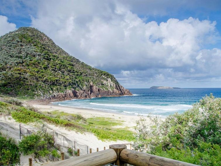 Zenith Beach, below Tomaree Head, Tomaree National Park. Photo: John Spencer © OEH