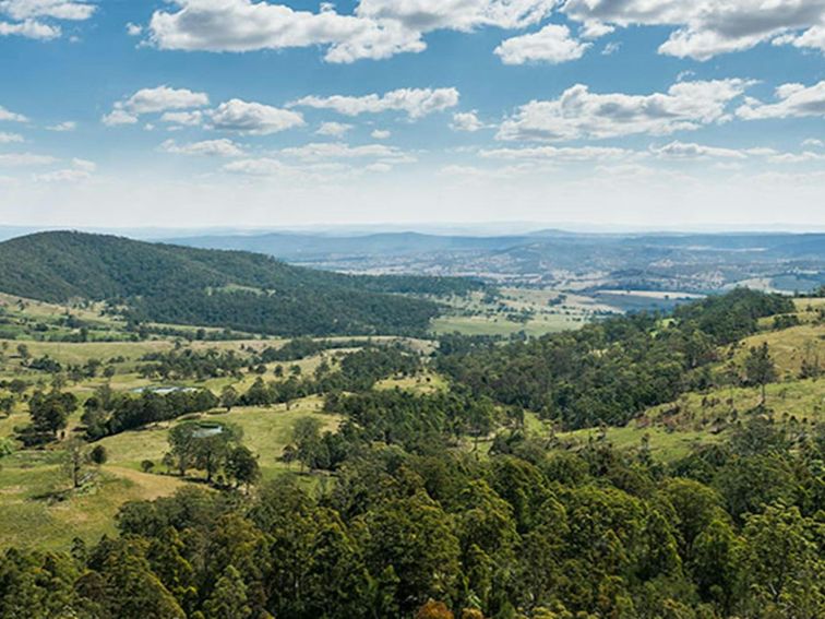 Tooloom lookout, Tooloom Nature reserve. Photo: John Spencer &copy; DPIE