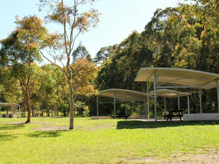 Village green picnic area, Blue Gum Hills Regional Park. Photo: John Yurasek &copy; OEH