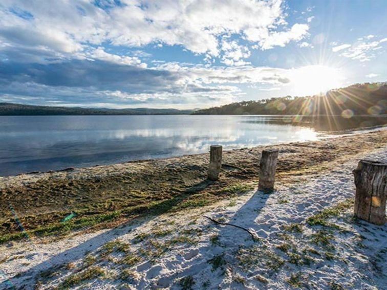 Wallagoot Lake in Bournda National Park. Photo: John Spencer/DPIE