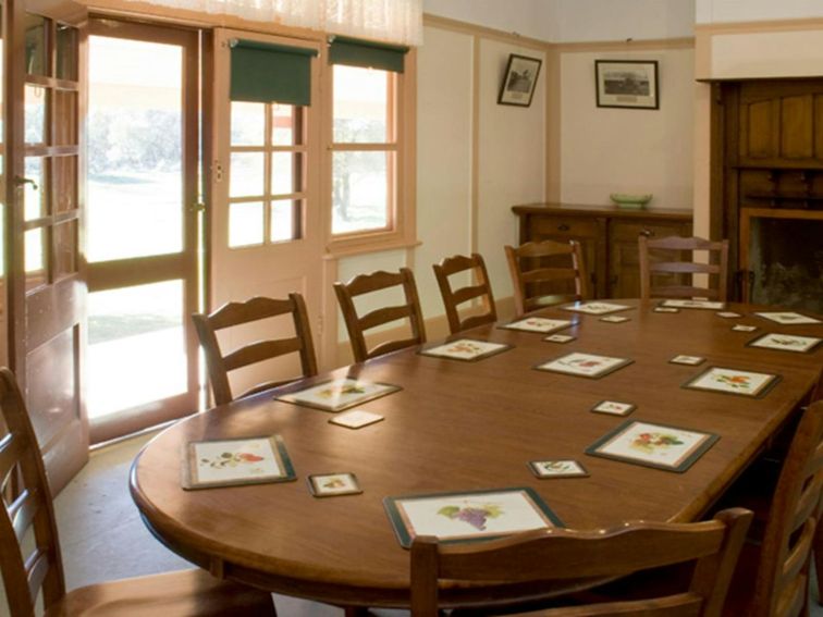 Willandra Homestead dining room, Willandra National Park. photo: Boris Hlavica/NSW Government