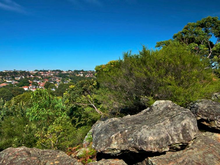 Lookout, Wolli Creek Regional Park. Photo: John Spencer