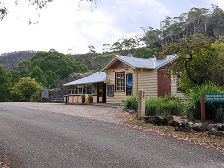 Yarrangobilly Caves visitor Centre, Kosciuszko National Park. Photo: Elinor Sheargold &copy; OEH