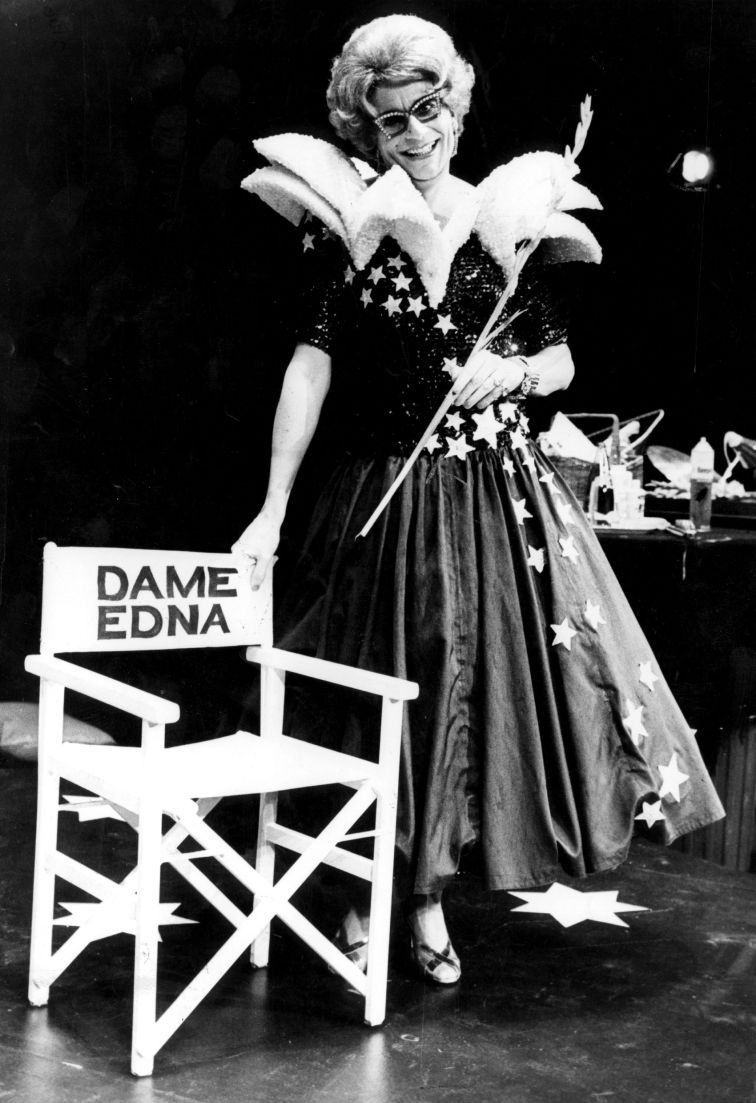 Dame Edna Everage in 1981