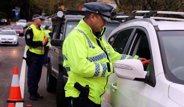 NSW police conducting random breath tests