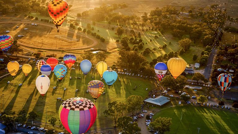 Canowindra Balloon Challenge, Canowindra.