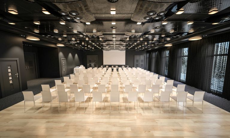 Chairs in a conference room